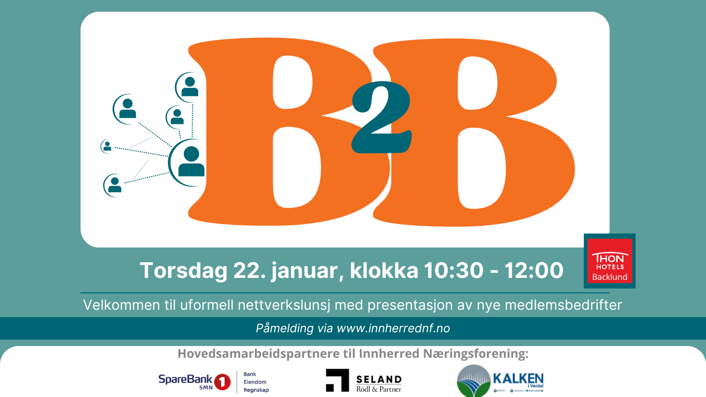 	B2B - Et hyggelig møte med medlemsbedrifter